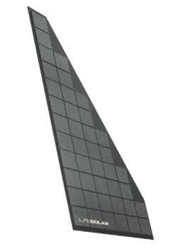 Efficiency solar panel capturing sunlight for clean energy.